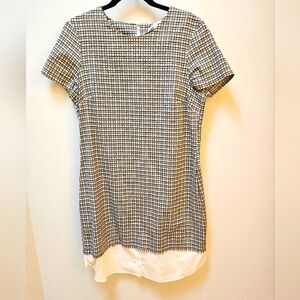 Checkered Shirt Dress